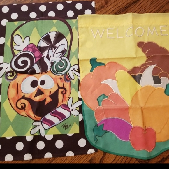 Other - Halloween & Fall Garden Flags